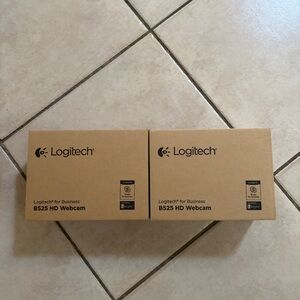 Logitech HD Webcam in Brown Box